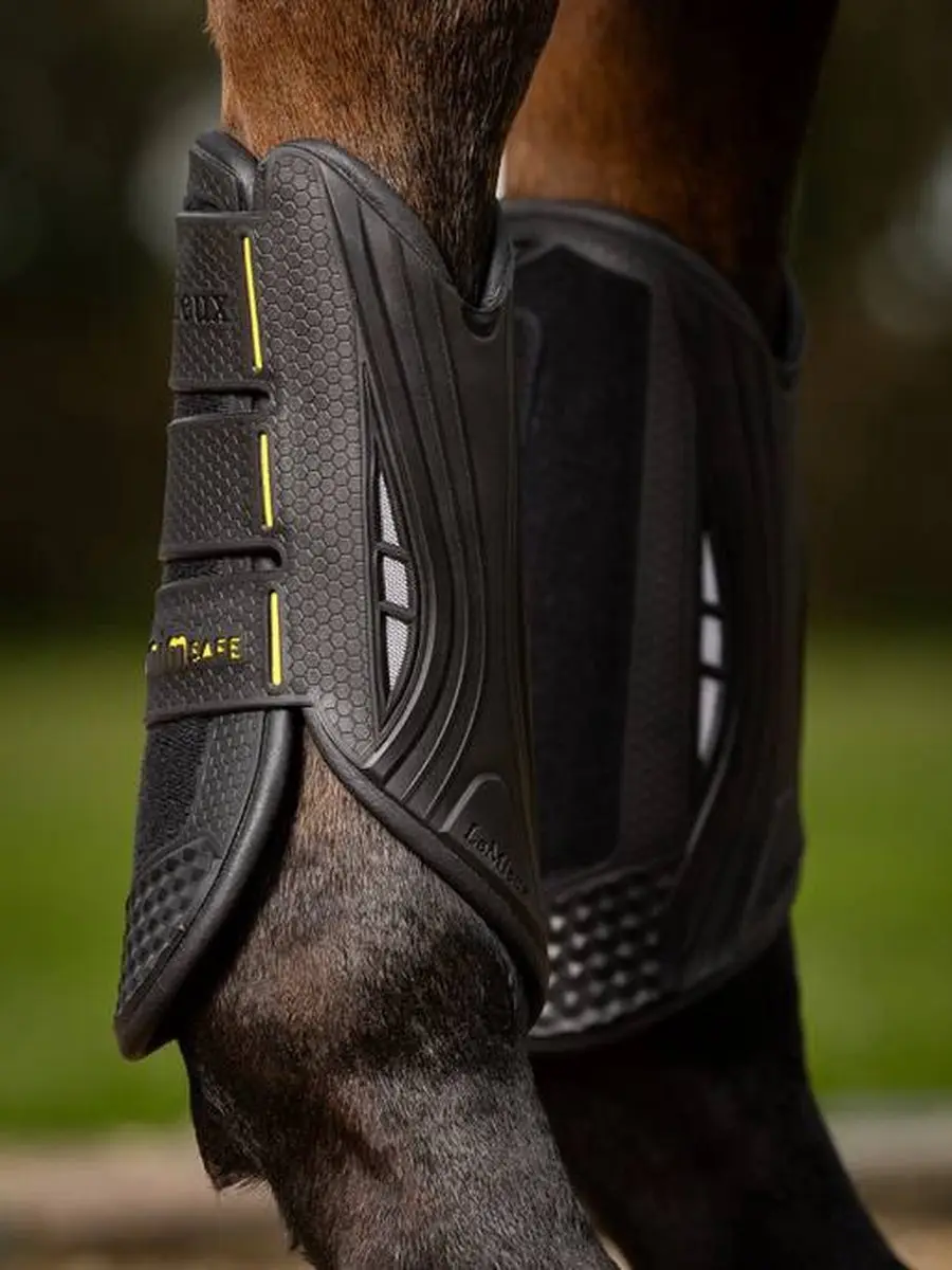 Lemieux Mimsafe XC Beenbeschermers L - 2 Stuks - Zwart