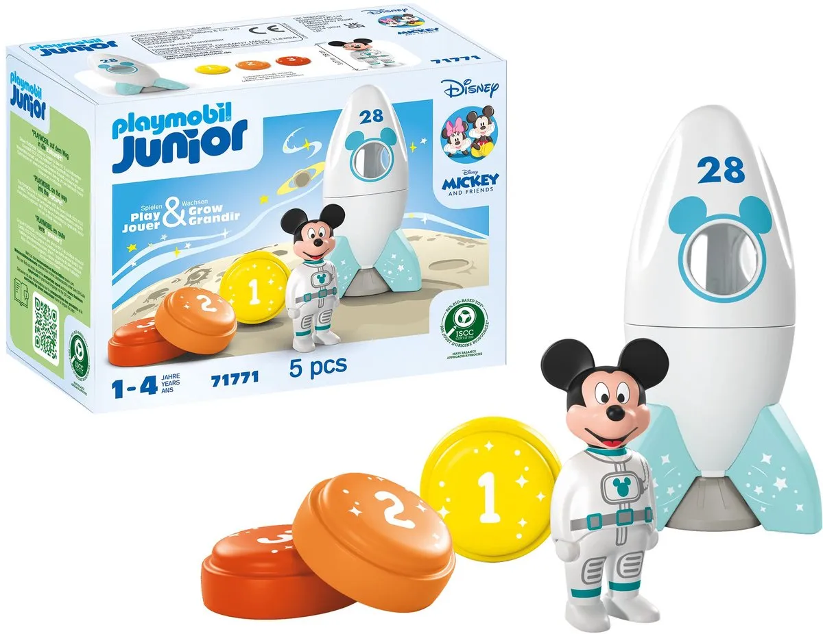Playmobil Mickey's Raket- en Ruimteavontuur 71771 - Multicolor
