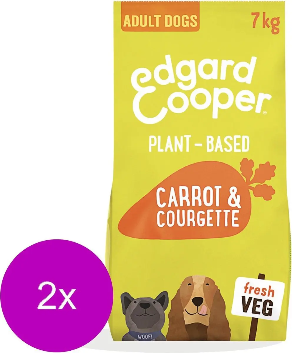 Edgard & Cooper Plantbased Adult Wortel&Courgette