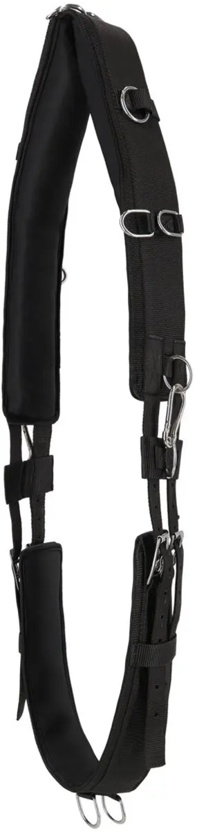 QHP LONGEERSINGEL PADDED Zwart
