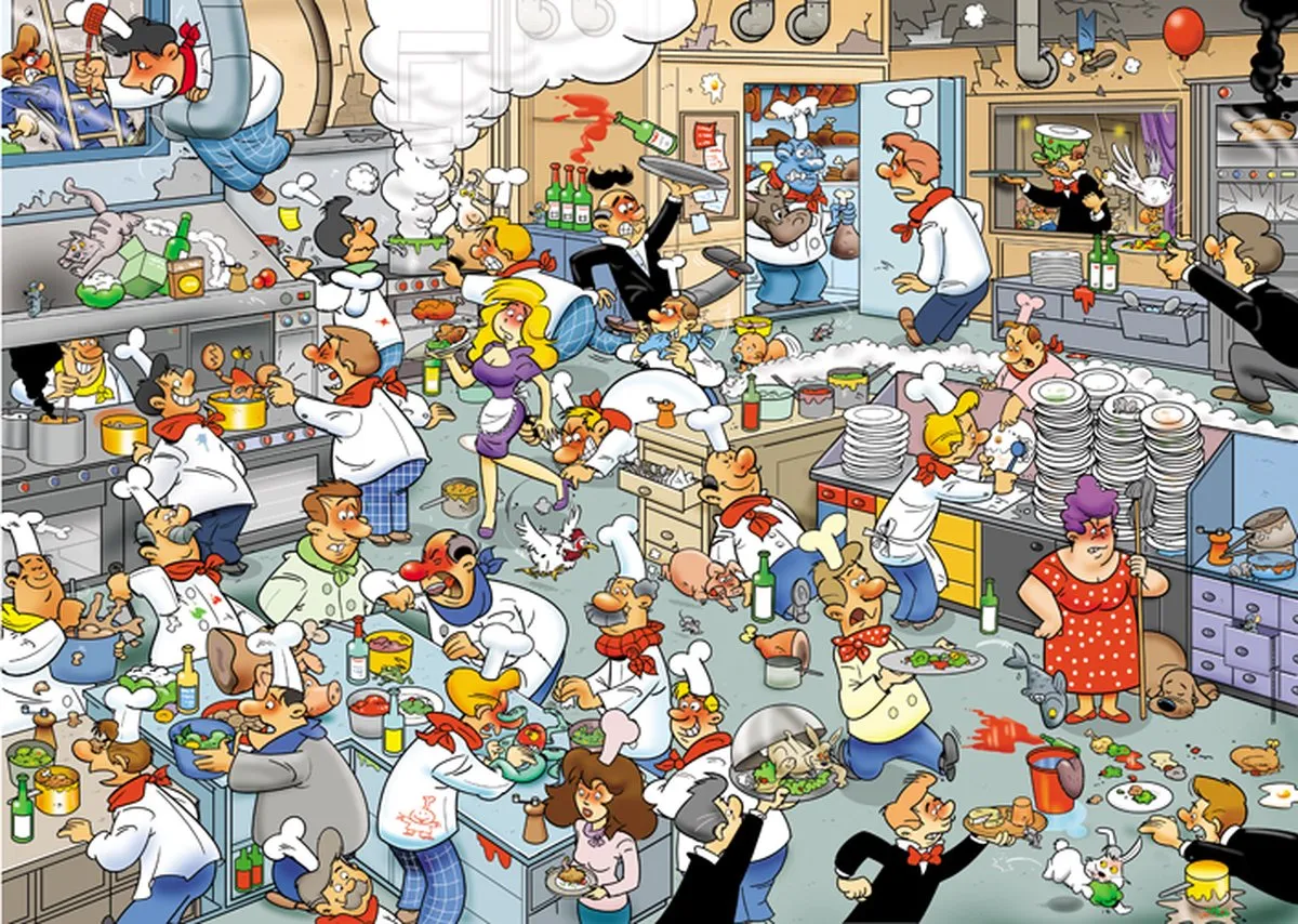 Goliath That's Life Puzzel 1000 Stuks - Keuken