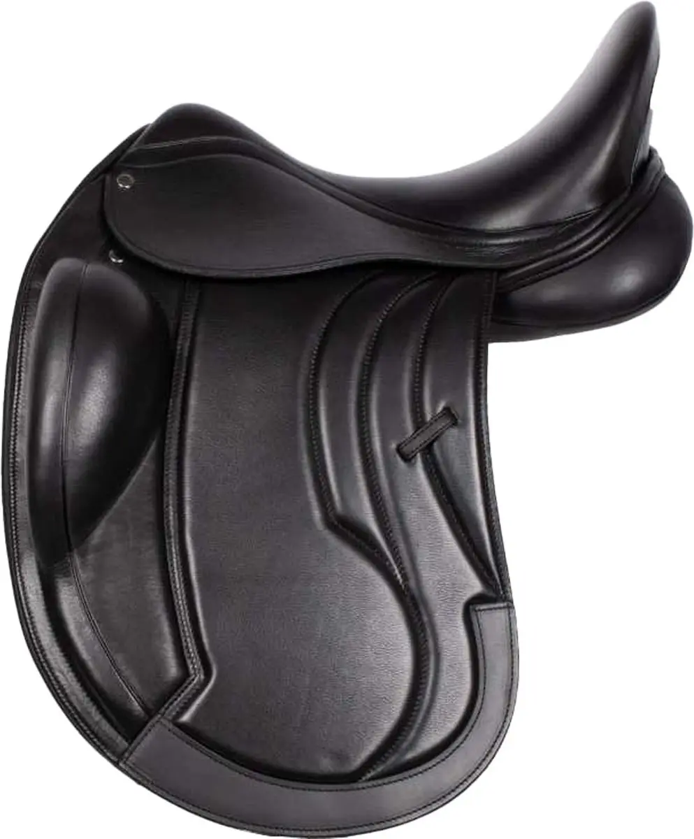 Rössner Burlington Dressuurzadel 17.5 inch - Zwart