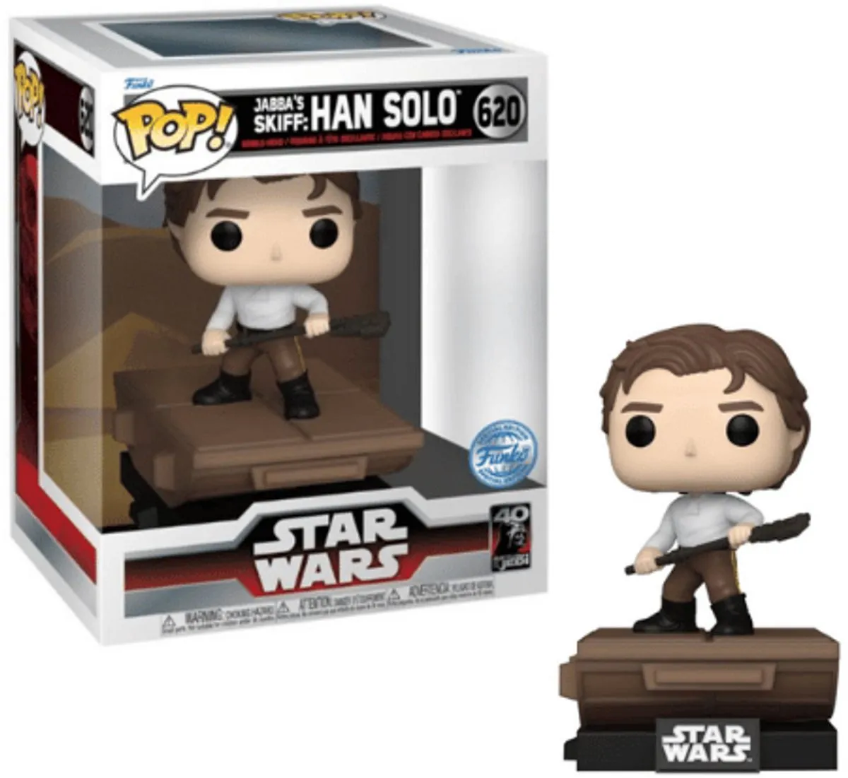 Funko Pop! Star Wars Han Solo Jabba's Skiff Deluxe Build-A-Scene - Veelkleurig