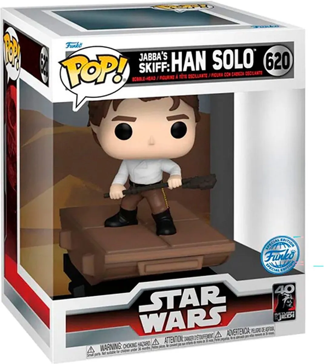 Funko Pop! Star Wars Han Solo Jabba's Skiff Deluxe Build-A-Scene - Veelkleurig