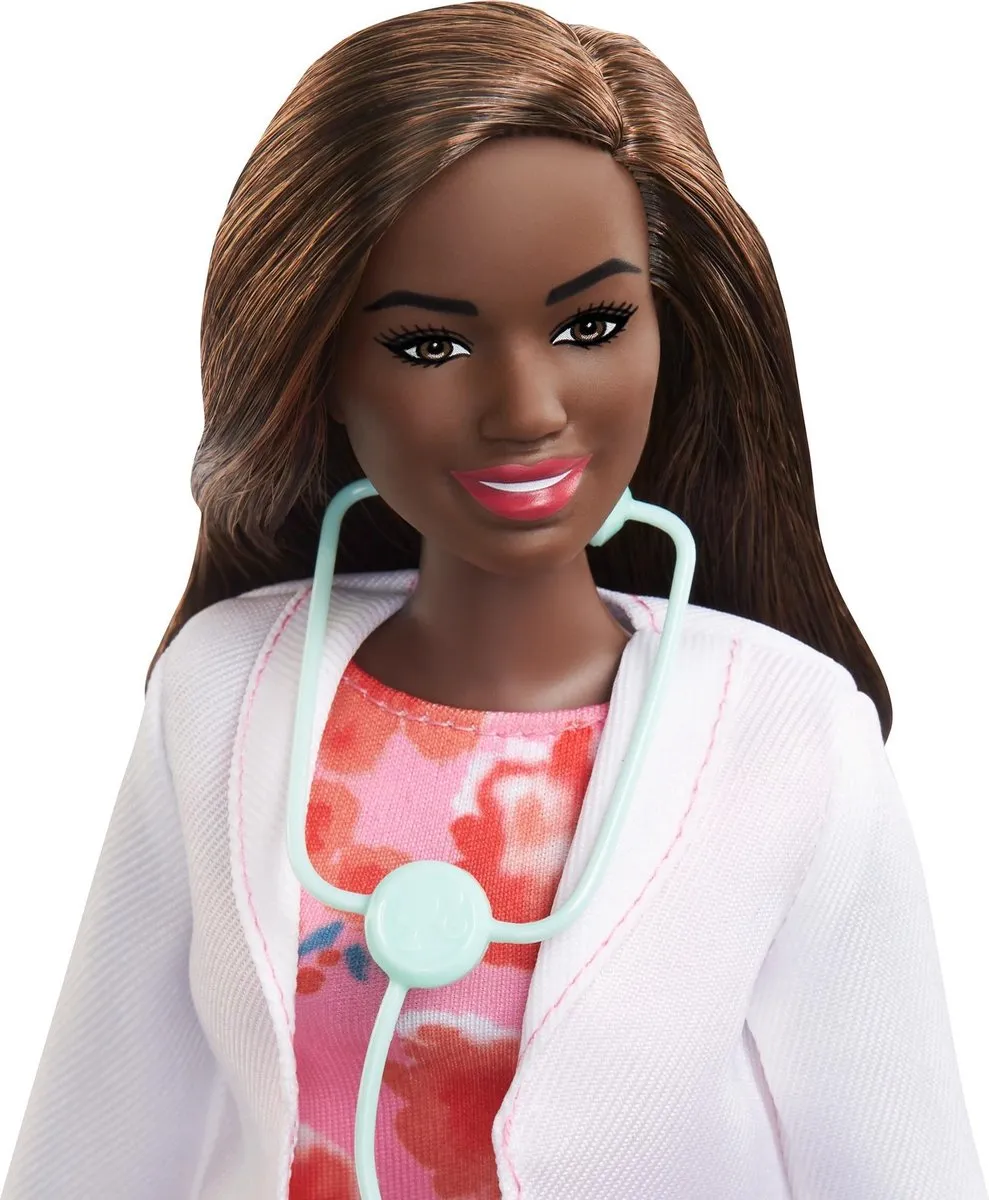Barbie Dokter Pop GYT29 - Wit - afbeelding 3 van 6