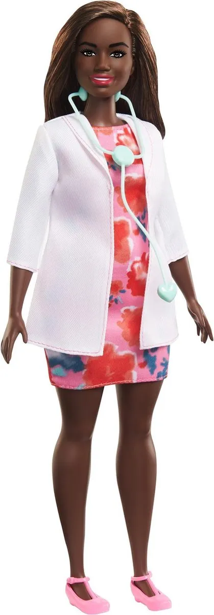 Barbie Dokter Pop GYT29 - Wit - afbeelding 2 van 6