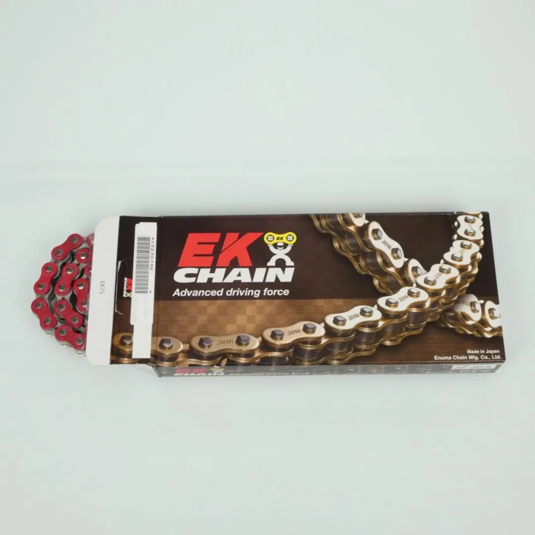 Chaîne de transmission EK Chain pour moto Honda 230 CRF L 2008 à 2009 Neuf
