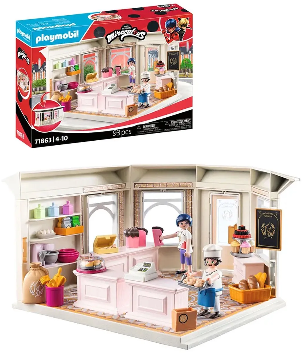 Playmobil Miraculous Franse Bakkerij 71863
