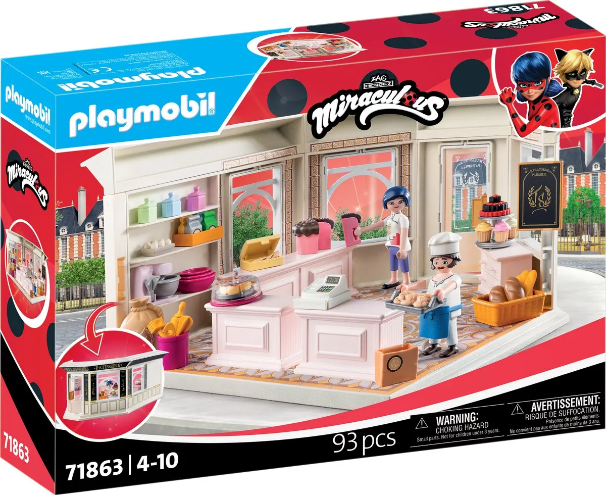 Playmobil Miraculous Franse Bakkerij 71863