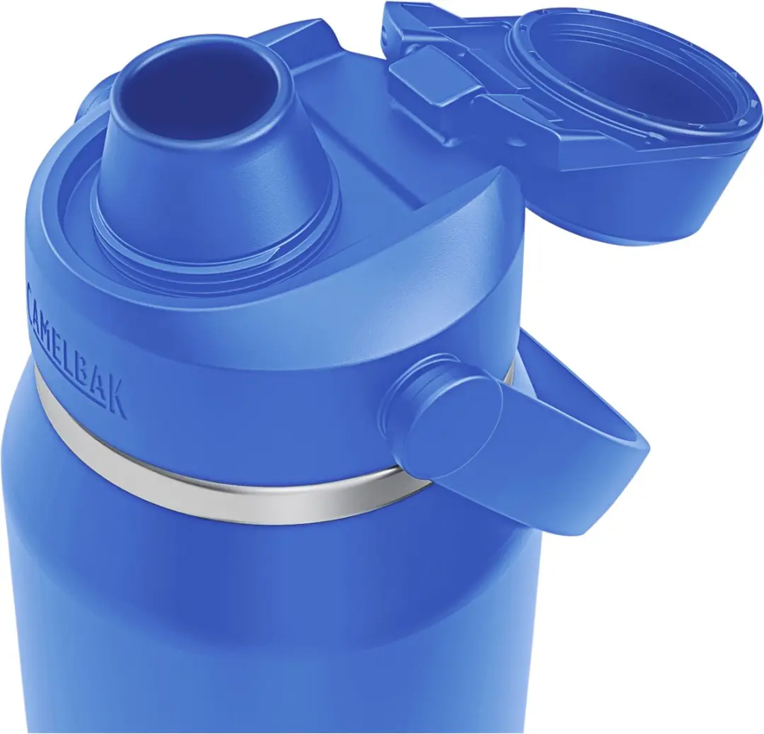 CamelBak Thrive Chug Vacuum RVS Drinkfles 1L - Blauw