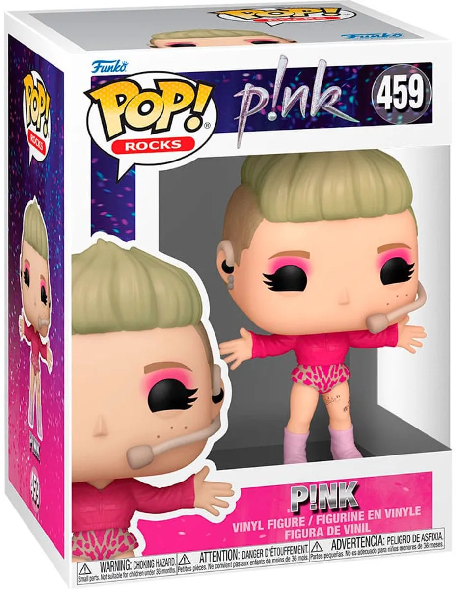 Funko Pop! Pink Rocks! Vinyl Figur 459 - 10 cm