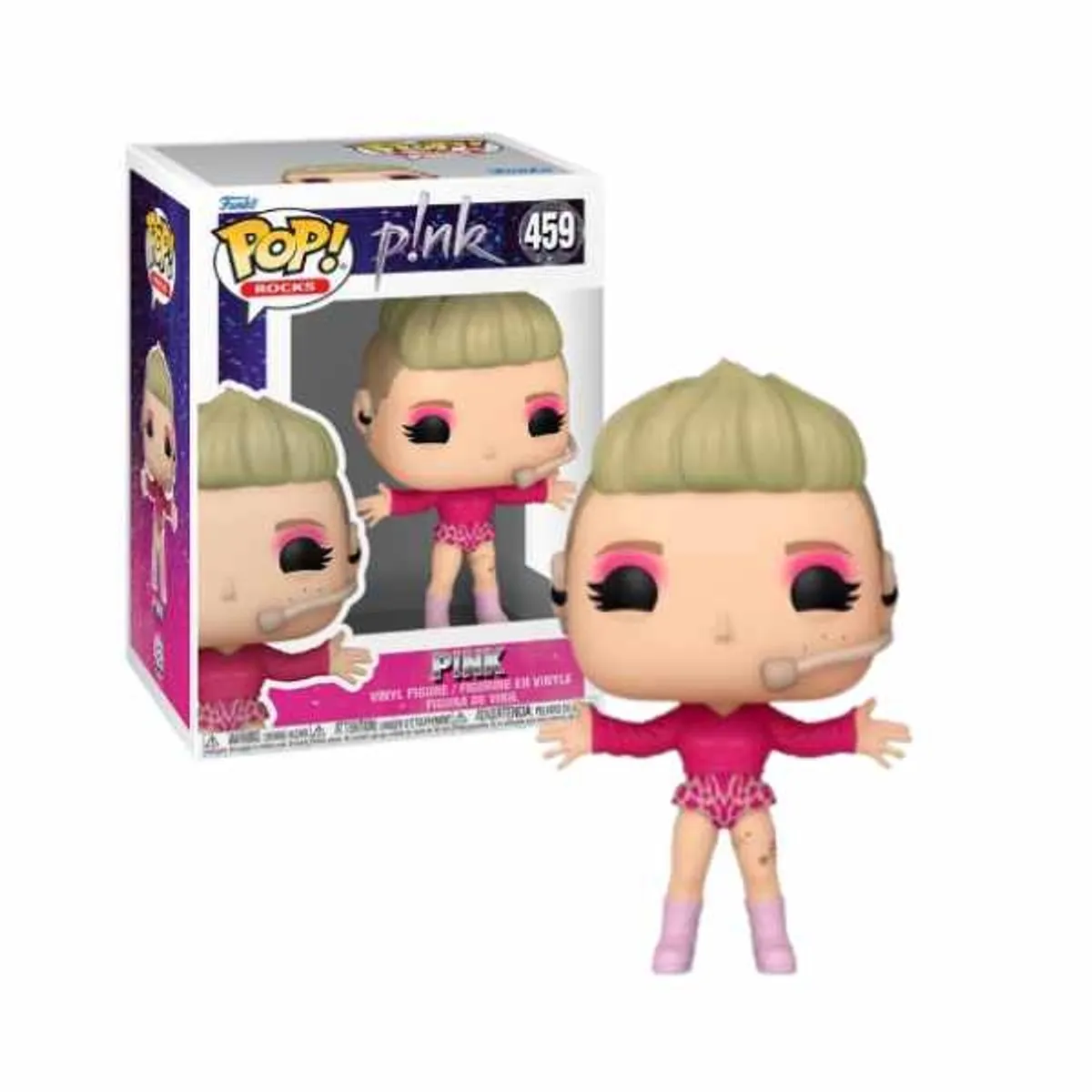 Funko Pop! Pink Rocks! Vinyl Figur 459 - 10 cm - afbeelding 6 van 6