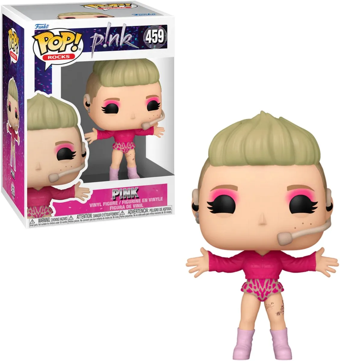 Funko Pop! Pink Rocks! Vinyl Figur 459 - 10 cm