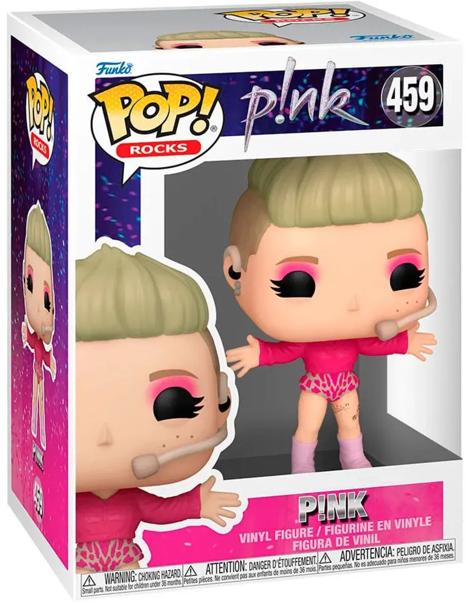 Funko Pop! Pink Rocks! Vinyl Figur 459 - 10 cm