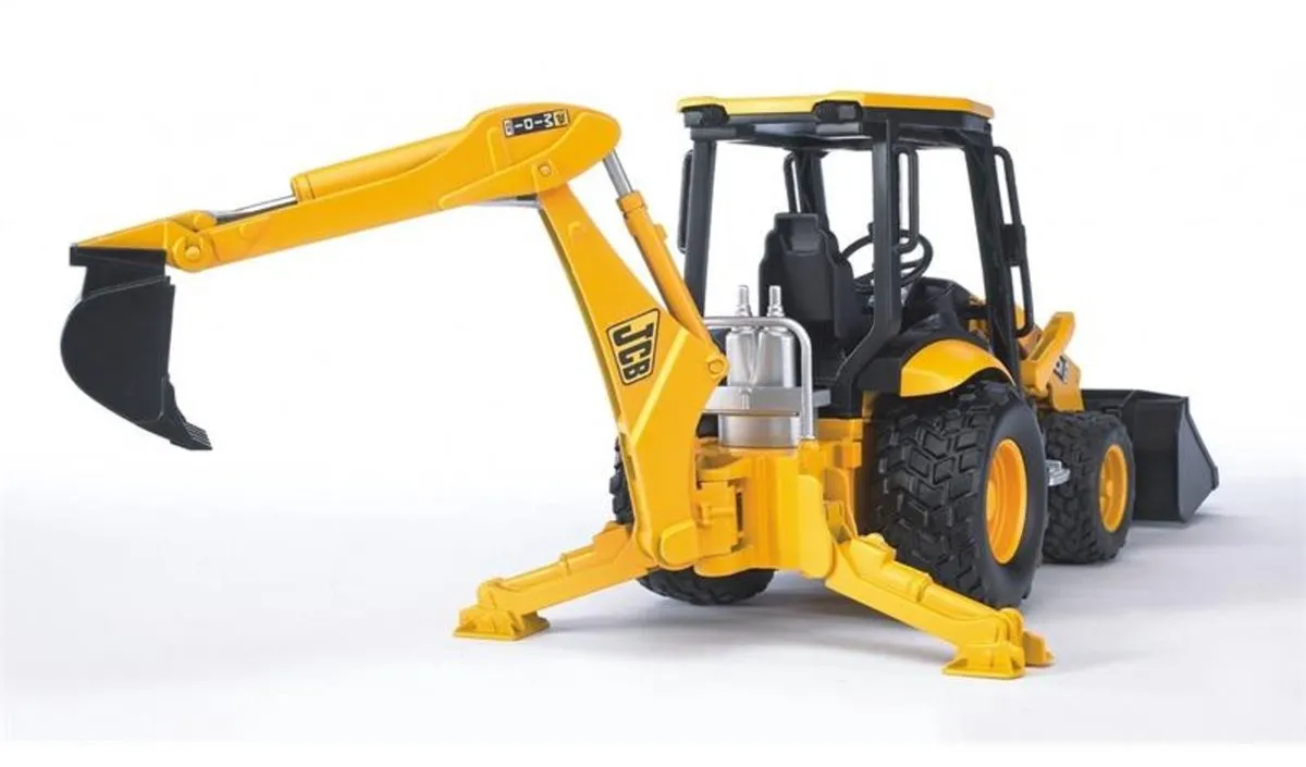 Bruder JCB Midi CX Tractor 2427 - Geel