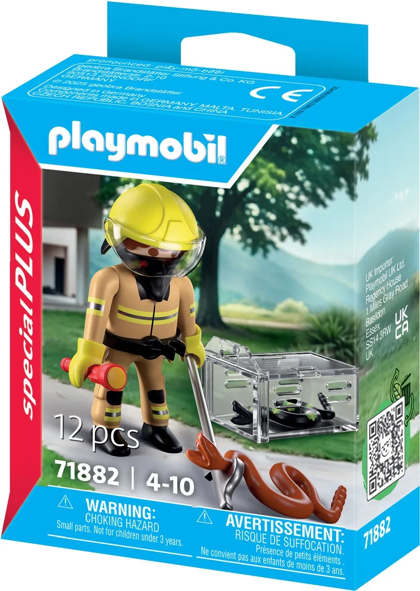 Playmobil Slangenredding 71882 - Rood
