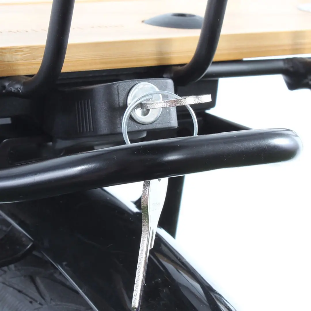 New Looxs Racktime Slot Secureit - Lock voor Racktime Fietstassen - Zwart - afbeelding 3 van 5