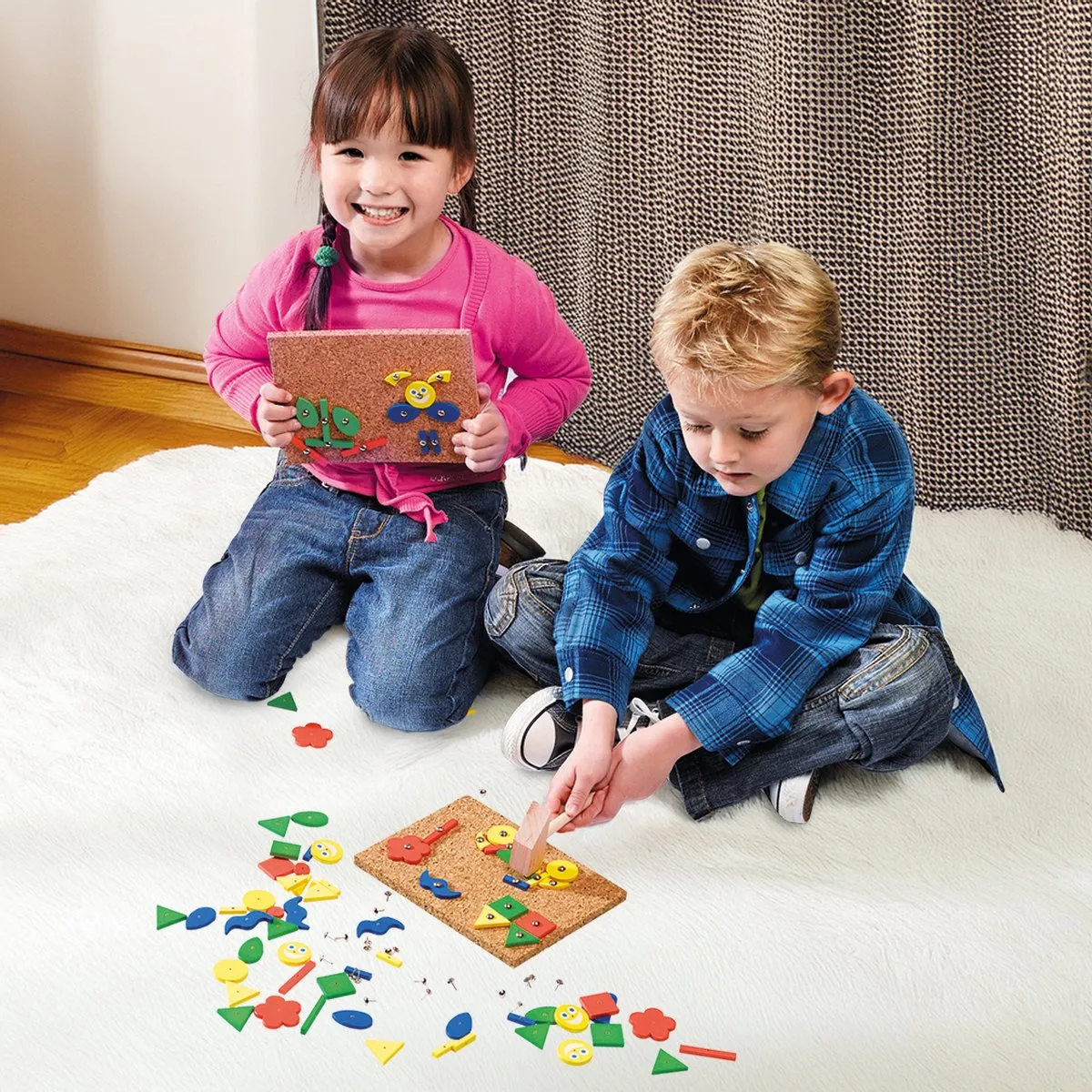 SES Creative Hamertje Tik Fantasie Knutselset - Montessori Speelgoed
