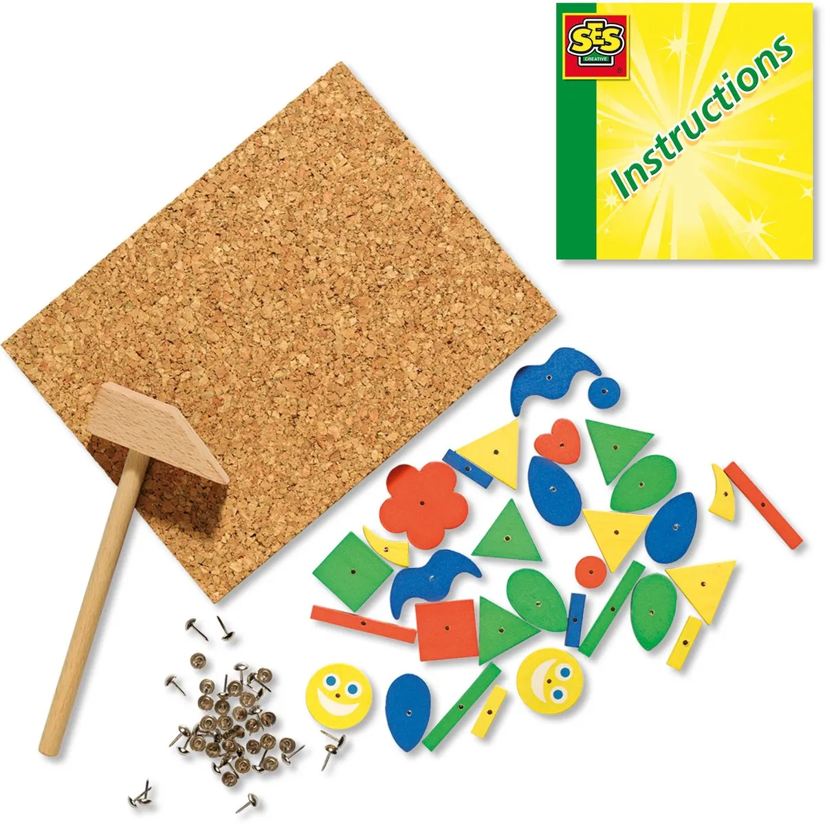 SES Creative Hamertje Tik Fantasie Knutselset - Montessori Speelgoed
