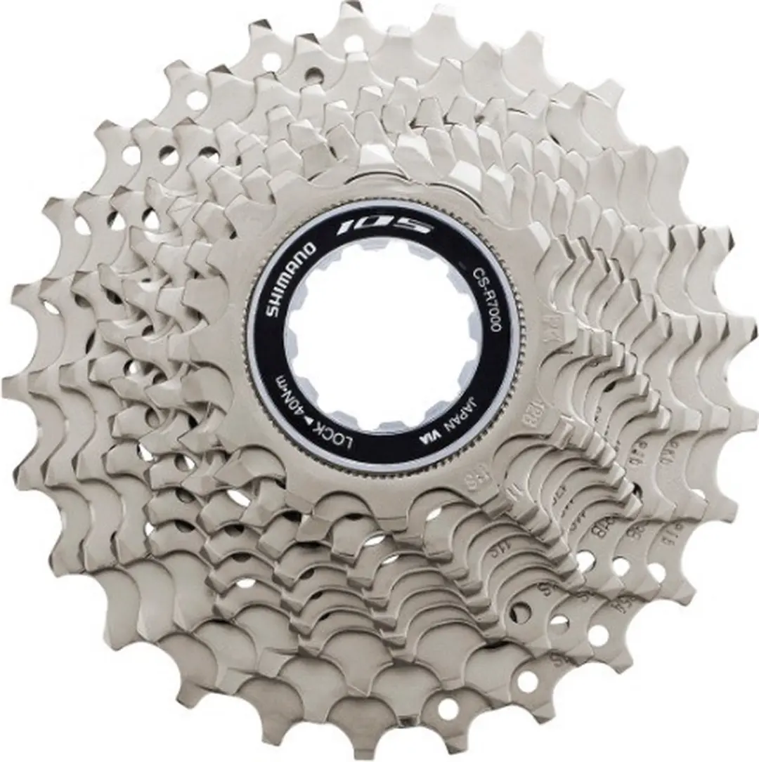 Shimano 105 CS-R7000 Cassettetandwiel 11-speed 12-25t - Zilver - afbeelding 6 van 6