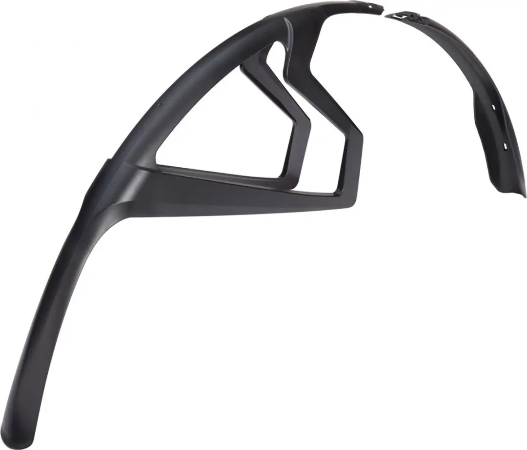 Polisport R-Mud Spatbordset 28" - 32mm - Zwart - afbeelding 3 van 6