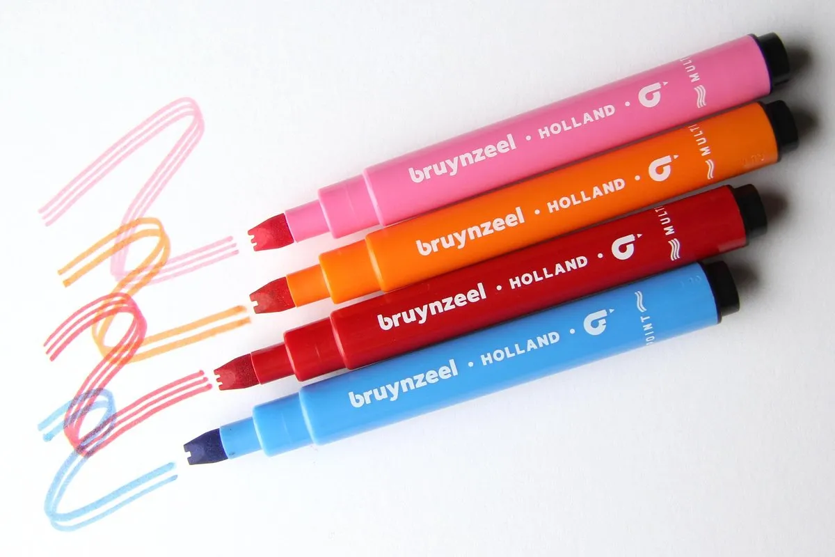 Bruynzeel Kids Multi Point Viltstiften - 10 Stuks