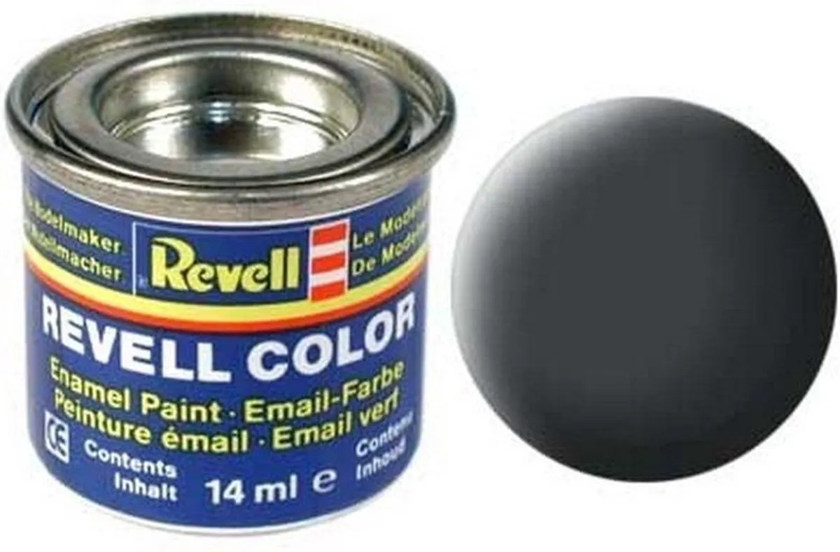 Revell Emailverf 14ml Stofgrijs mat
