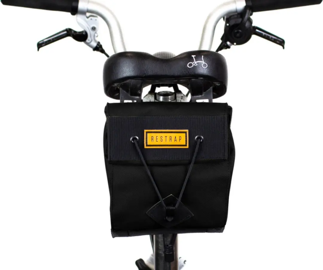 Restrap Zadeltas Vouwfiets 1.2L - Black - afbeelding 6 van 6
