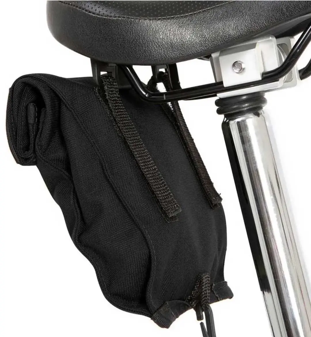 Restrap Zadeltas Vouwfiets 1.2L - Black - afbeelding 5 van 6