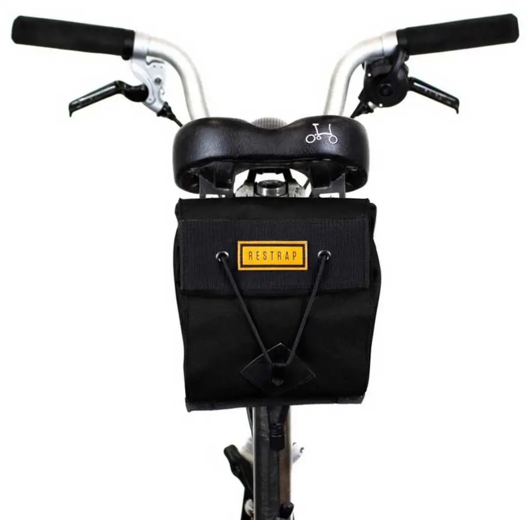 Restrap Zadeltas Vouwfiets 1.2L - Black - afbeelding 2 van 6