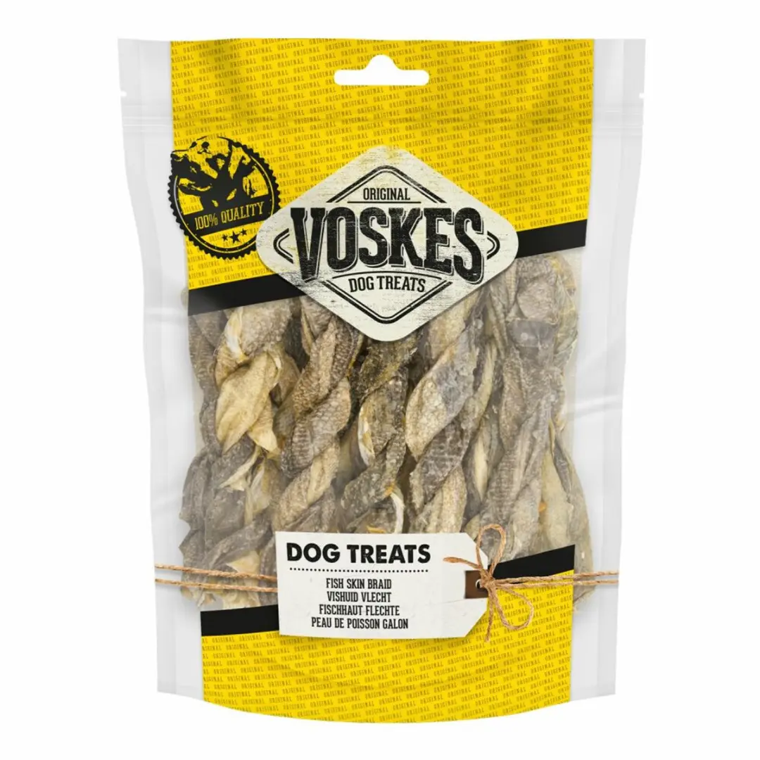 Voskes Fish Twist Hondensnacks 160g