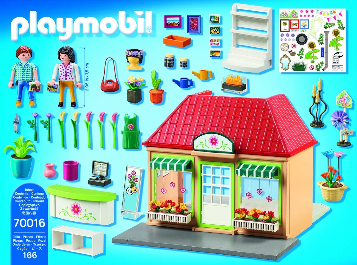 Playmobil Mijn Bloemenwinkel 70016 - Multicolor