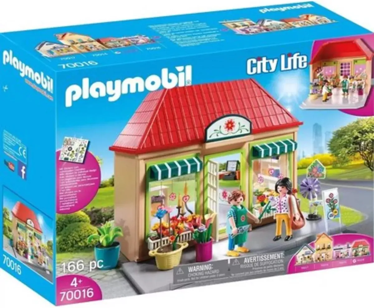 Playmobil Mijn Bloemenwinkel 70016 - Multicolor