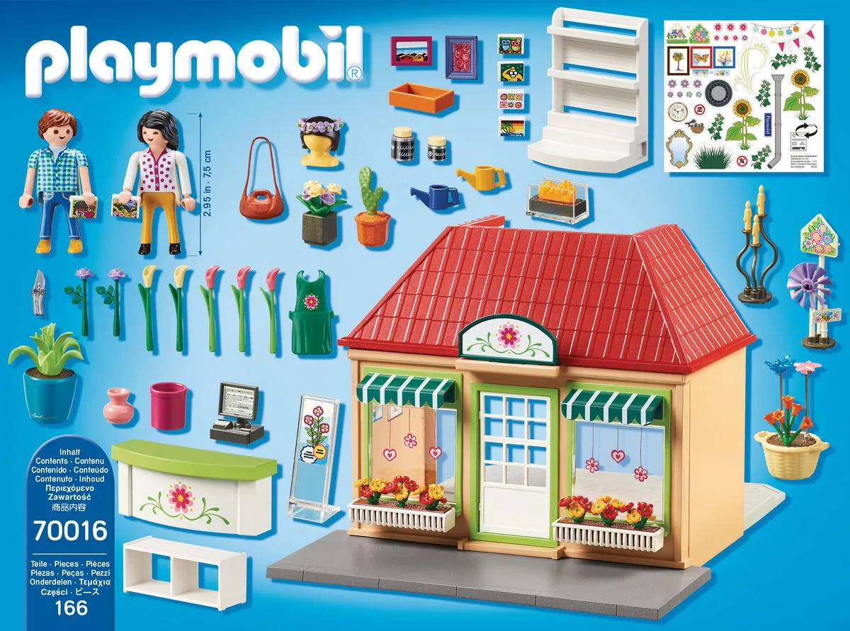 Playmobil Mijn Bloemenwinkel 70016 - Multicolor
