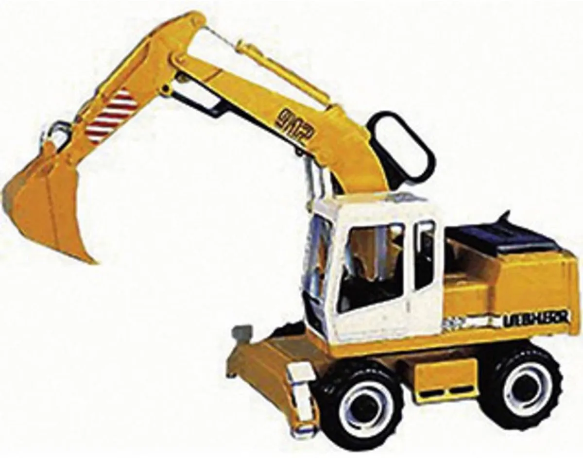 Bruder Liebherr Graafmachine 2426 - Geel