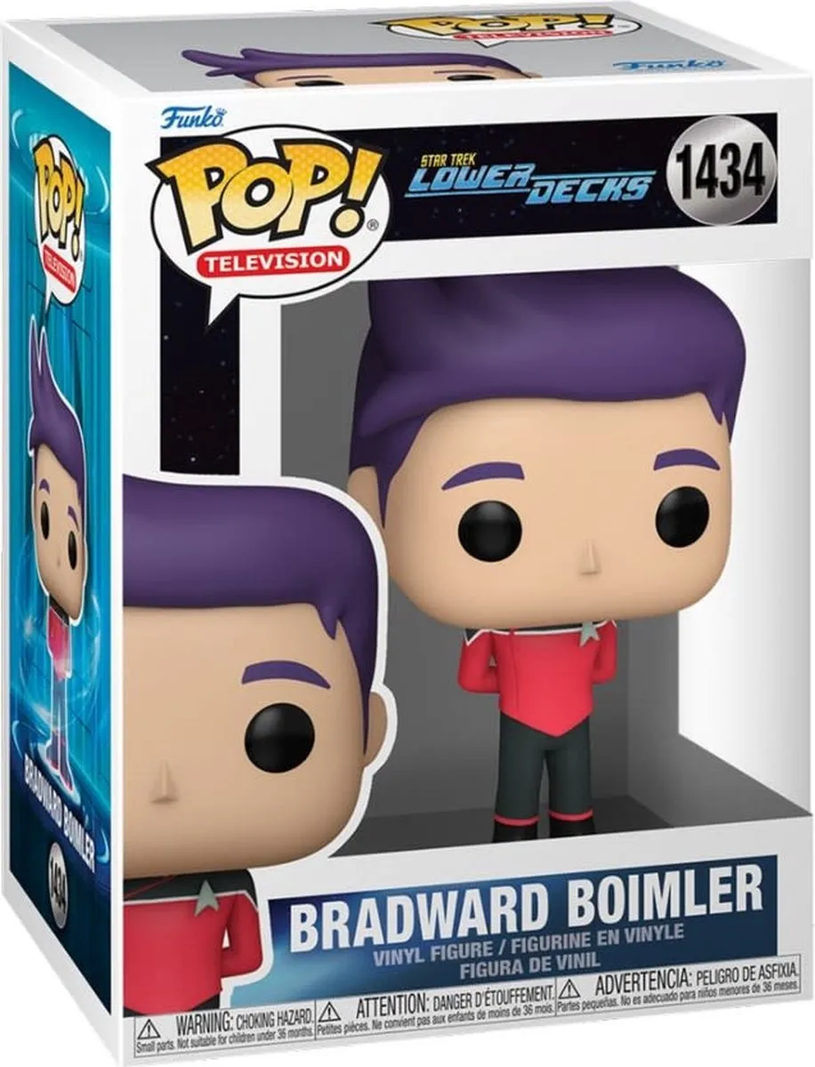 Funko Pop! Star Trek Lower Decks Bradward Boimler - Veelkleurig