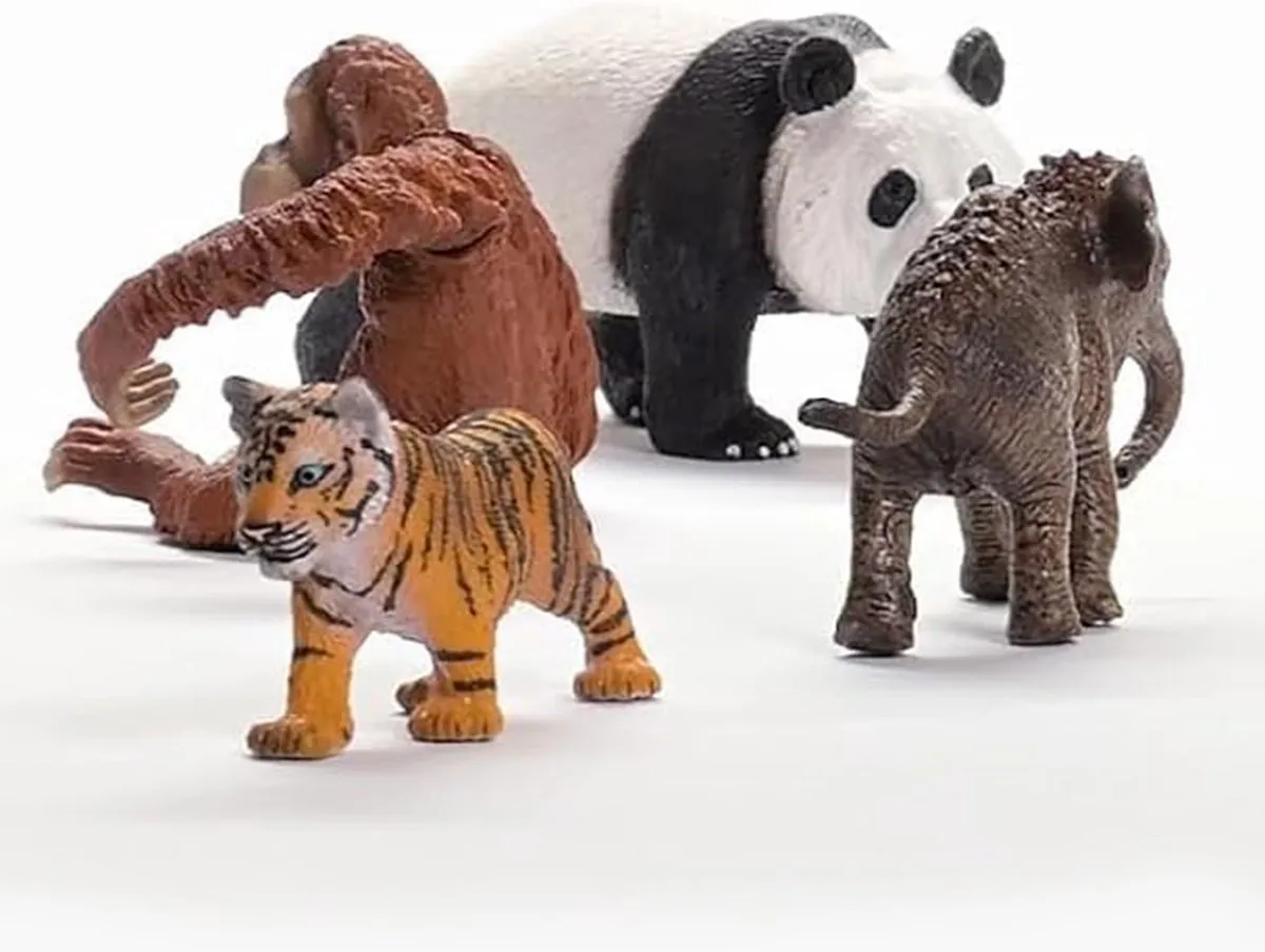 Schleich Wild Life Startset Azië - 4 Figuren 3+
