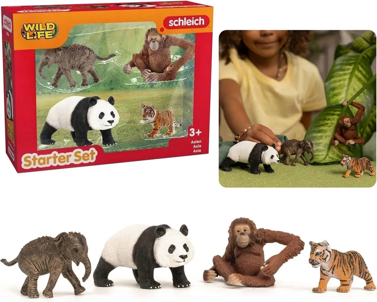 Schleich Wild Life Startset Azië