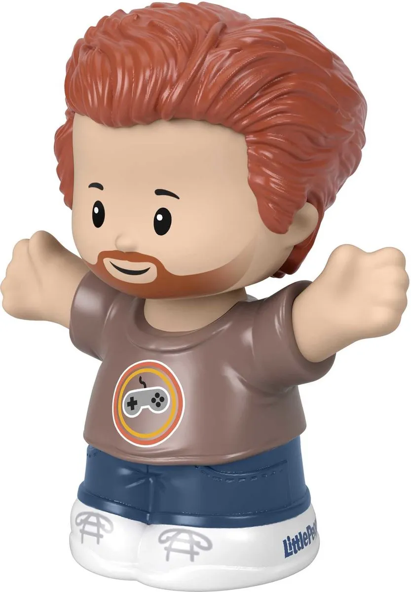 Fisher-Price Little People Man in T-Shirt GWV15 - Meerkleurig