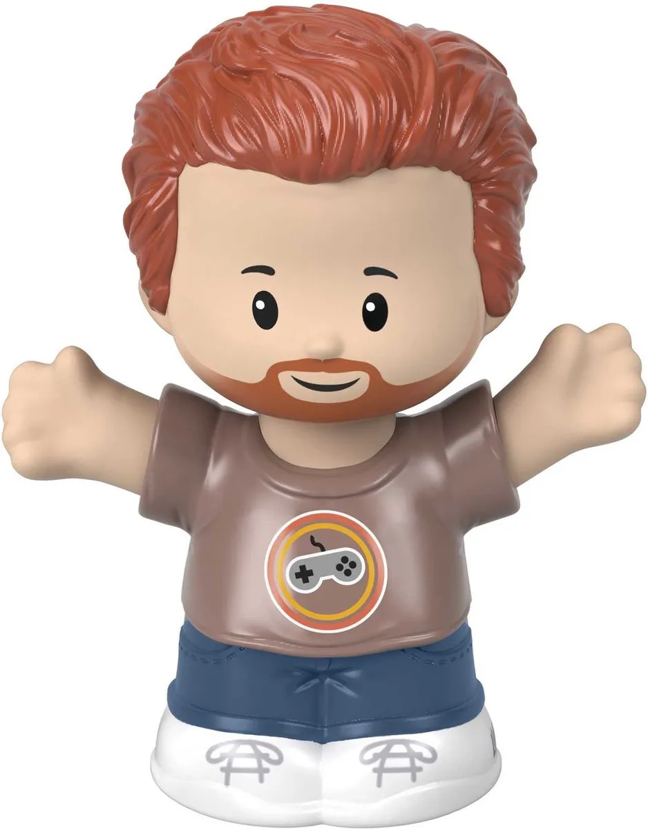 Fisher-Price Little People Man in T-Shirt GWV15 - Meerkleurig