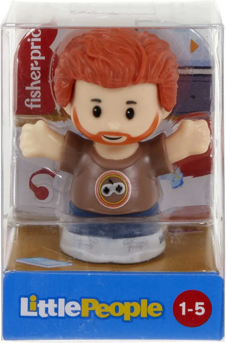 Fisher-Price Little People Man in T-Shirt GWV15 - Meerkleurig