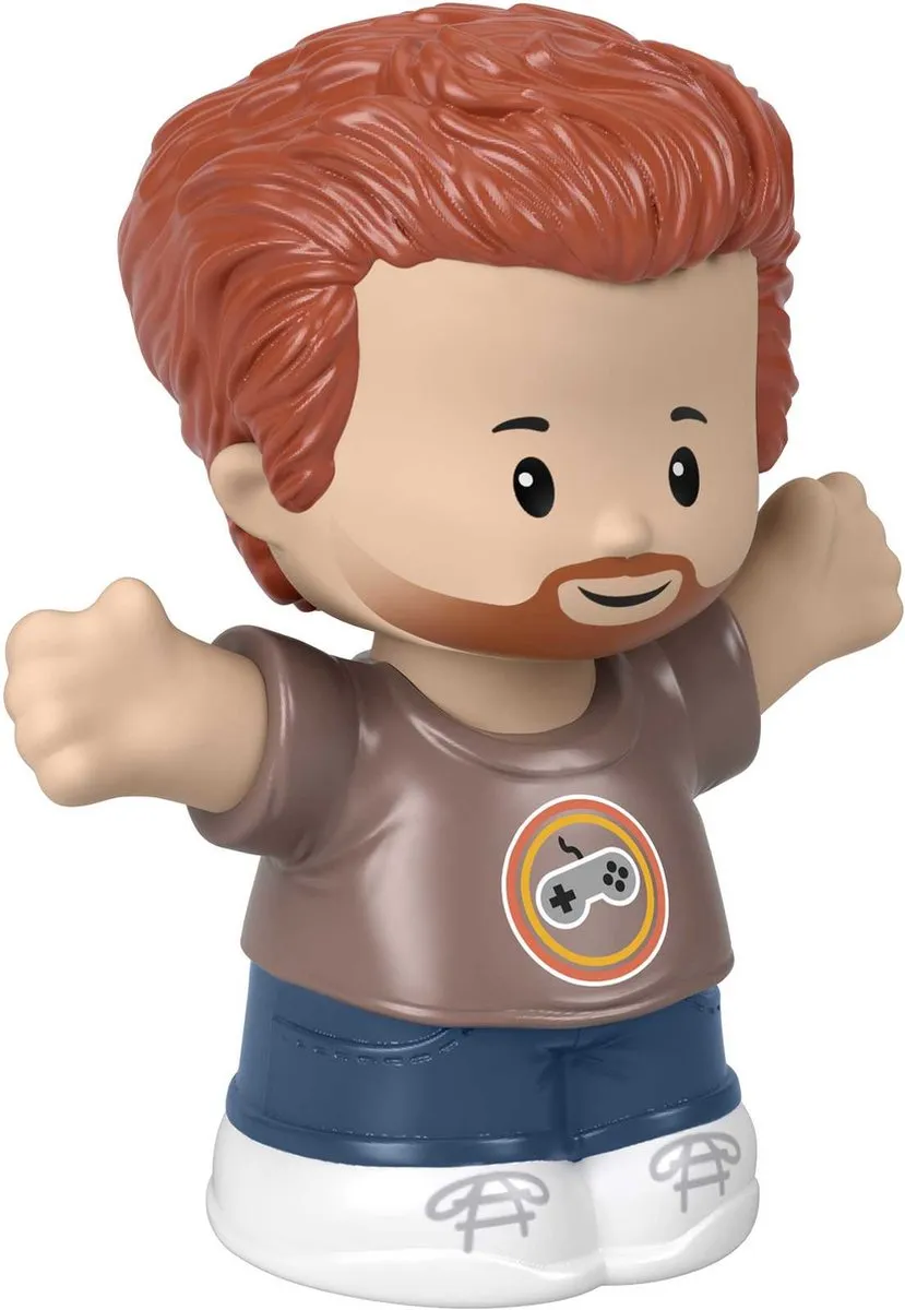 Fisher-Price Little People Man in T-Shirt GWV15 - Meerkleurig - afbeelding 6 van 6