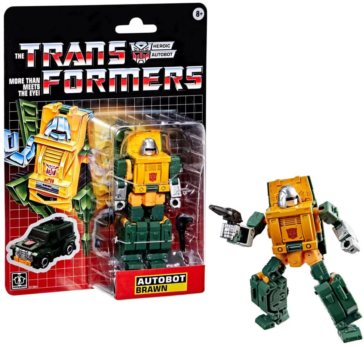 Hasbro The Transformers G1 Autobot Brawn Action Figuur 13cm - Multi