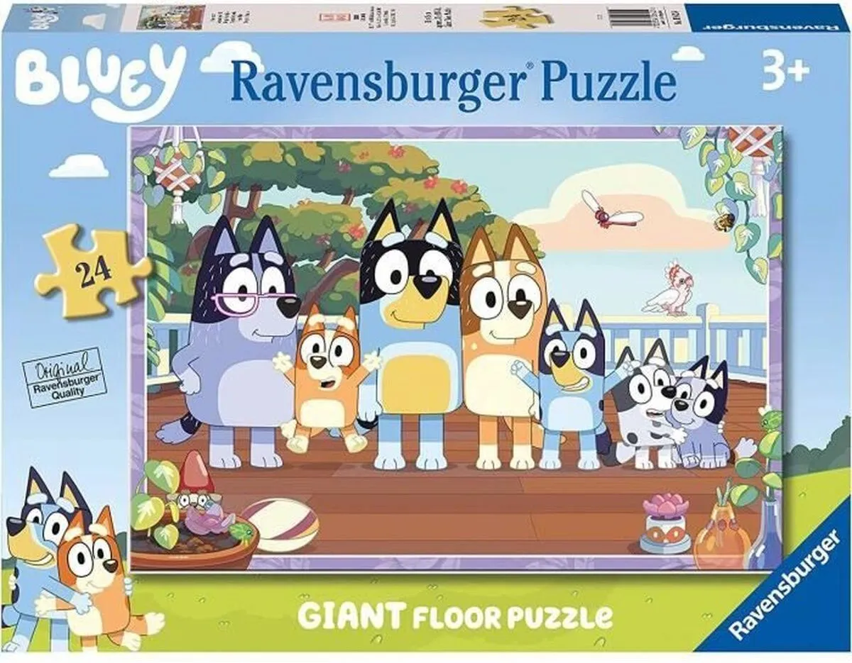 Ravensburger Bluey Reuzenpuzzel 24 Stuks