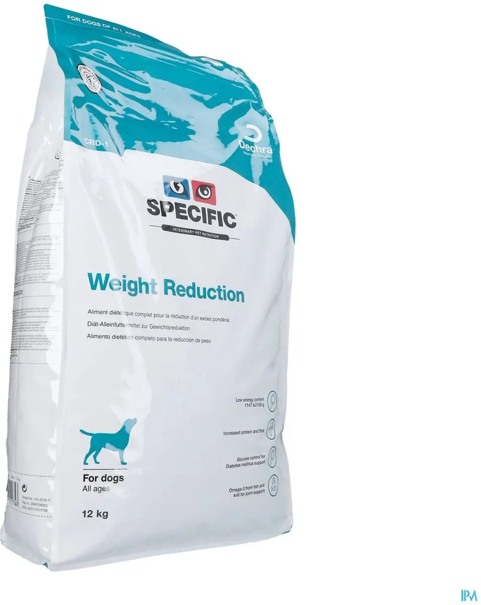 Specific CRD-1 Hondenvoer Weight Reduction 12kg