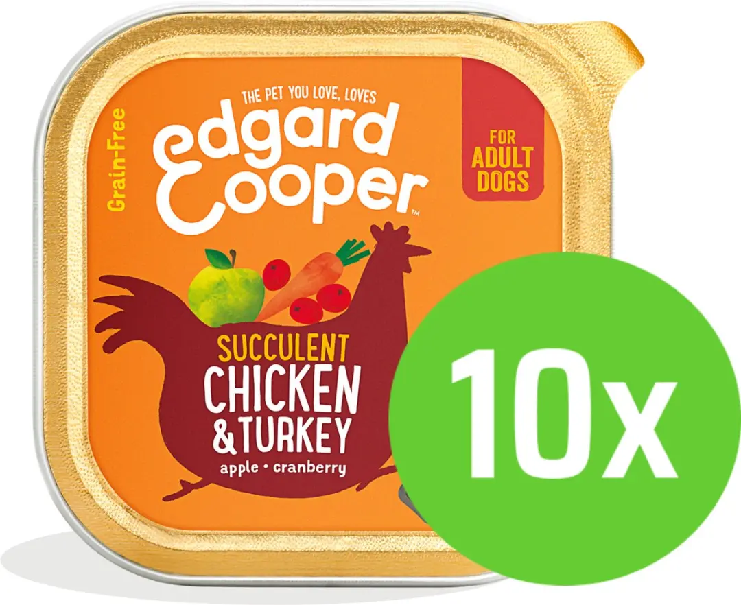 Edgard & Cooper Adult Chicken & Turkey 150 gram