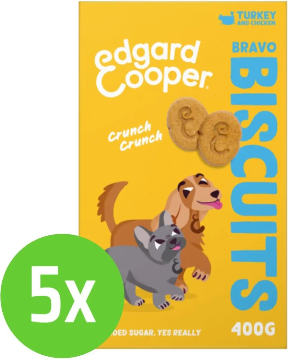 Edgard & Cooper Biscuit Turkey 400 gr