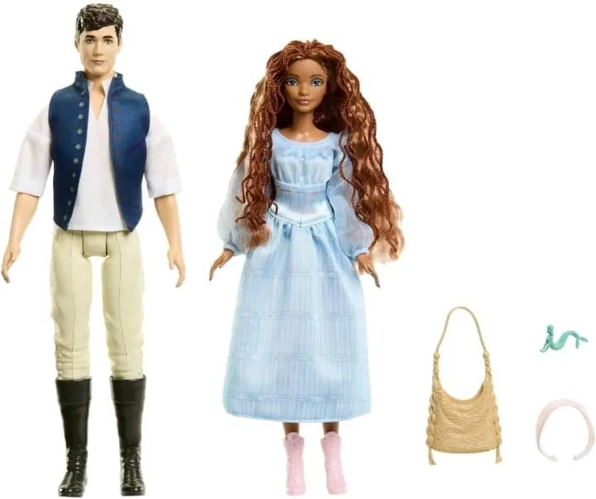 Disney Princess Ariël en Prins Erik Pop HLX14 - Veelkleurig