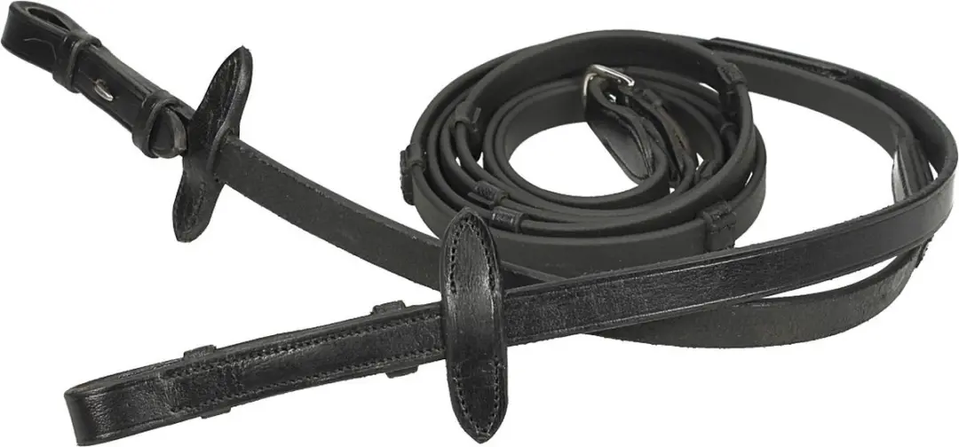 Horsegear Teugels Biothane Full - Zwart