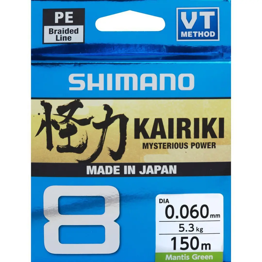 Shimano Kairiki 8 Mantis Green - 150m - 0.20mm - afbeelding 2 van 5